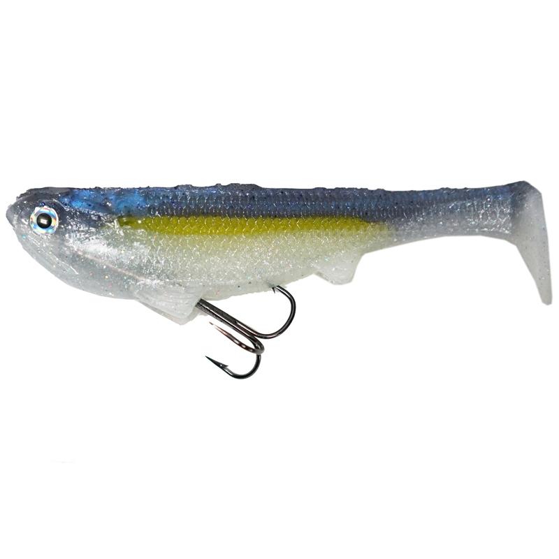 Optimum Bait Boom Boom Line-Thru Swimbaits - #501 Light Rainbow / 4 in-#501 Light Rainbow / 5 in-#501 Light Rainbow / 6 in-#505 Sun Fish / 5 in-#505 Sun Fish / 6 in-#521 AYU / 5 in-#521 AYU / 6 in-#555 Sexy Shad / 6 in-#559 Jackson Trout / 5 in-#559 Jackson Trout / 6 in - Carolina Fishing Tackle LLC