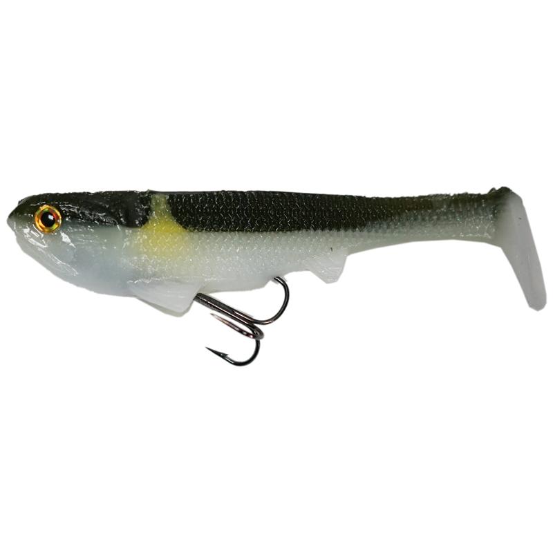 Optimum Bait Boom Boom Line-Thru Swimbaits - #501 Light Rainbow / 4 in-#501 Light Rainbow / 5 in-#501 Light Rainbow / 6 in-#505 Sun Fish / 5 in-#505 Sun Fish / 6 in-#521 AYU / 5 in-#521 AYU / 6 in-#555 Sexy Shad / 6 in-#559 Jackson Trout / 5 in-#559 Jackson Trout / 6 in - Carolina Fishing Tackle LLC