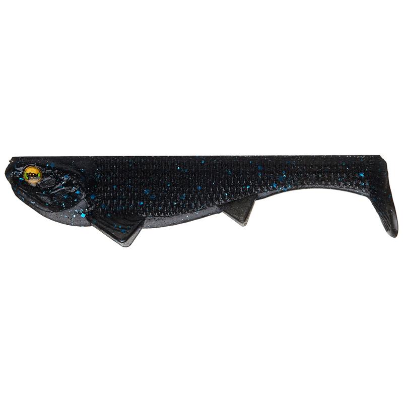 Optimum Boom Boom 6” 2pk (Weedless) Swimbait - #559 Jackson Trout-#561 Ghost Rider-#591 PB Shad-#592 Sexy Minnow - Carolina Fishing Tackle LLC