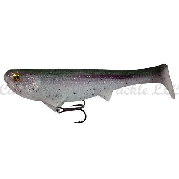 Optimum Boom Boom (Rigged) 6” Swimbait - #505 Sunfish-#521 Ayu-#539 Hitch-#590 Light Hitch-#560 Crappie - Carolina Fishing Tackle LLC