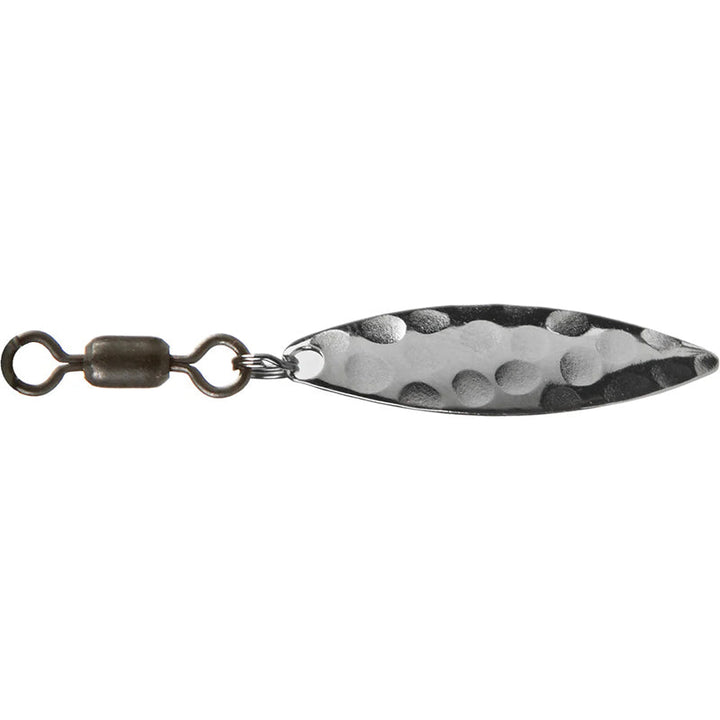 Owner Flashy Accent 4pk - # 0 Small Indiana Silver-# 2 Small Willowleaf Silver - Carolina Fishing Tackle LLC