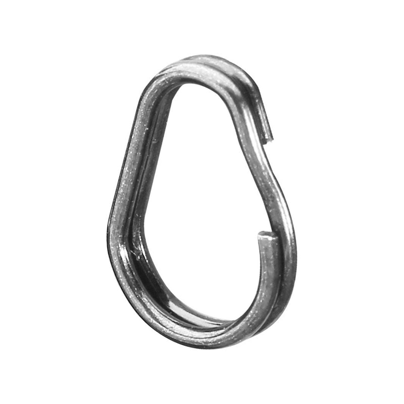 Owner Tear Drop Split Ring - #1 - 22 lb. 10pk-#2 - 39 lb. 10pk-#3 - 45 lb. 10pk-#4 - 55 lb. 8pk - Carolina Fishing Tackle LLC