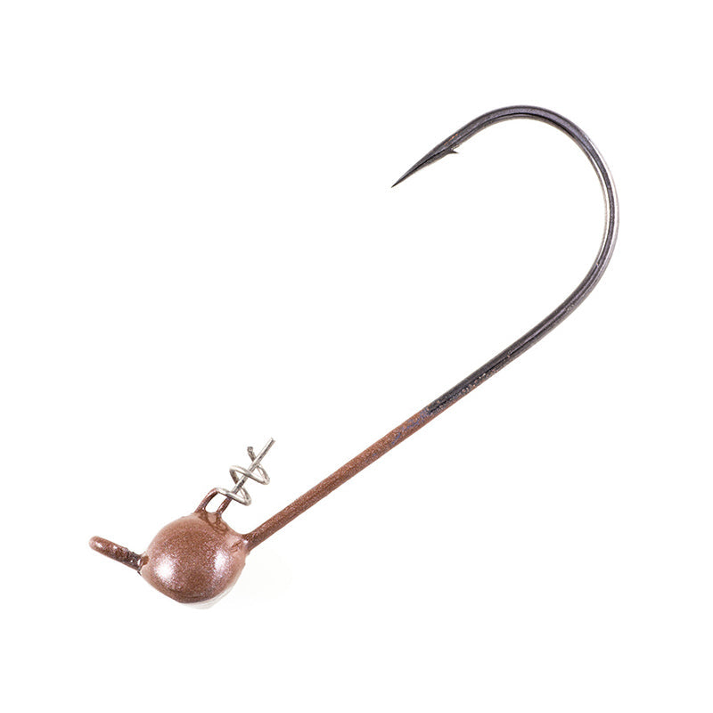 Owner Ultra Head Shaky Type #4/0 - 4pk - Brown / 1/16 oz-Brown / 3/32 oz-Brown / 1/8 oz-Brown / 3/16 oz-Brown / 1/4 oz-Green Pumpmin / 1/16 oz-Green Pumpmin / 3/32 oz-Green Pumpmin / 1/8 oz-Green Pumpmin / 3/16 oz-Green Pumpmin / 1/4 oz - Carolina Fishing Tackle LLC