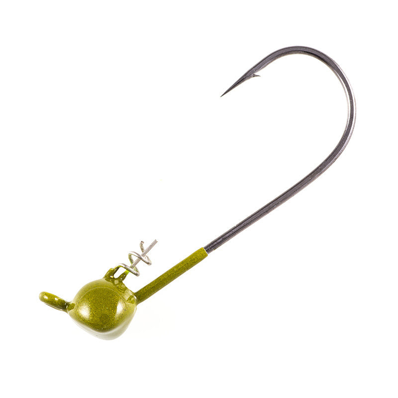 Owner Ultra Head Shaky Type #4/0 - 4pk - Brown / 1/16 oz-Brown / 3/32 oz-Brown / 1/8 oz-Brown / 3/16 oz-Brown / 1/4 oz-Green Pumpmin / 1/16 oz-Green Pumpmin / 3/32 oz-Green Pumpmin / 1/8 oz-Green Pumpmin / 3/16 oz-Green Pumpmin / 1/4 oz - Carolina Fishing Tackle LLC