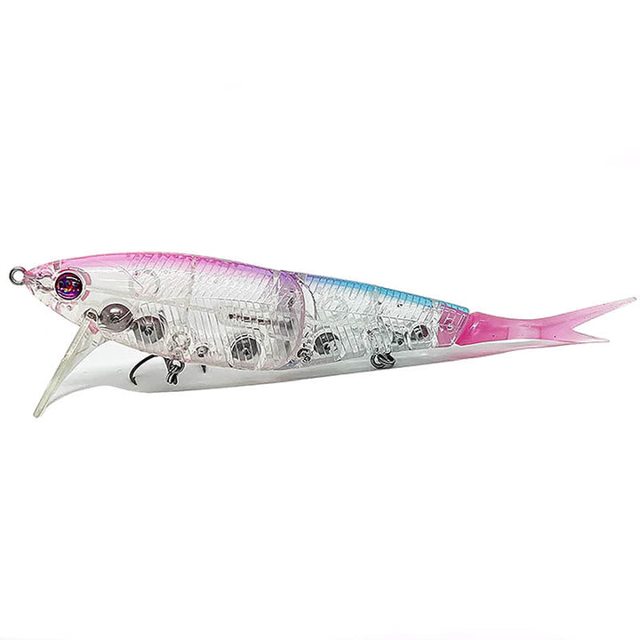 Phat Lab Custom Lures Nekosogi DSR Swimbaits - Matte Neon Green Panda-Matte Neon Pink Panda (Rattle)-Blue Crayfish (Rattle)-Metallic Crayfish - Carolina Fishing Tackle LLC
