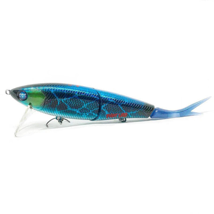 Phat Lab Custom Lures Nekosogi DSR Swimbaits - Matte Neon Green Panda-Matte Neon Pink Panda (Rattle)-Blue Crayfish (Rattle)-Metallic Crayfish - Carolina Fishing Tackle LLC