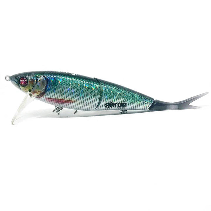 Phat Lab Custom Lures Nekosogi DSR Swimbaits - Matte Neon Green Panda-Matte Neon Pink Panda (Rattle)-Blue Crayfish (Rattle)-Metallic Crayfish - Carolina Fishing Tackle LLC