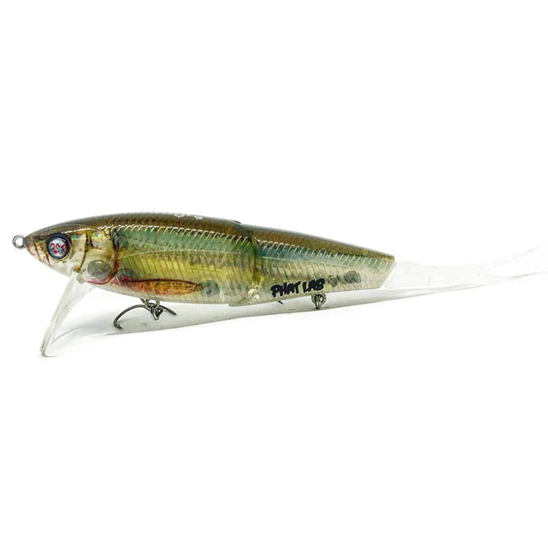Phat Lab Custom Lures Nekosogi DSR Swimbaits - Matte Neon Green Panda-Matte Neon Pink Panda (Rattle)-Blue Crayfish (Rattle)-Metallic Crayfish - Carolina Fishing Tackle LLC