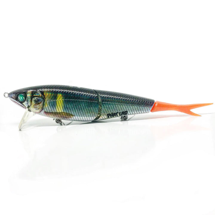 Phat Lab Custom Lures Nekosogi XXX Swimbaits - Albino Rainbow-Blue Back Chart (Hi-Float & Rattle)-Real Ayu (Rattle)-Real Iwashi (Hi-float for Salt Water) - Carolina Fishing Tackle LLC