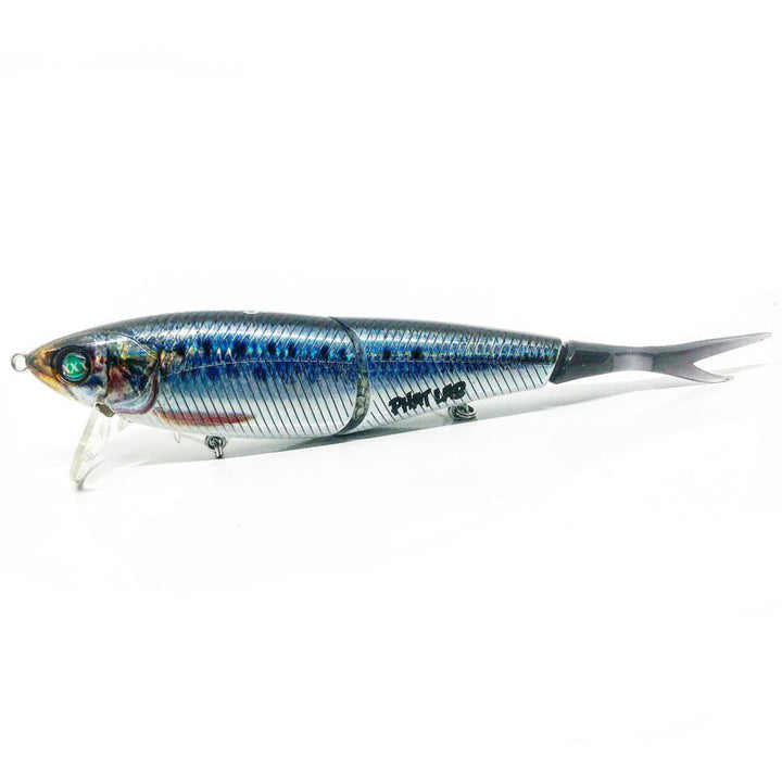 Phat Lab Custom Lures Nekosogi XXX Swimbaits - Albino Rainbow-Blue Back Chart (Hi-Float & Rattle)-Real Ayu (Rattle)-Real Iwashi (Hi-float for Salt Water) - Carolina Fishing Tackle LLC