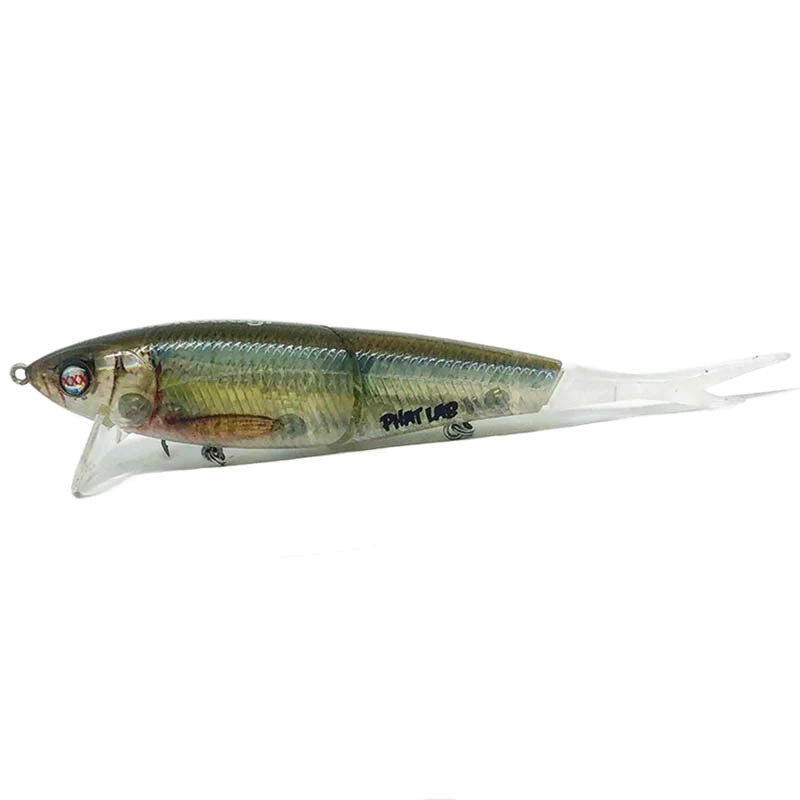 Phat Lab Custom Lures Nekosogi XXX Swimbaits - Albino Rainbow-Blue Back Chart (Hi-Float &amp; Rattle)-Real Ayu (Rattle)-Real Iwashi (Hi-float for Salt Water) - Carolina Fishing Tackle LLC