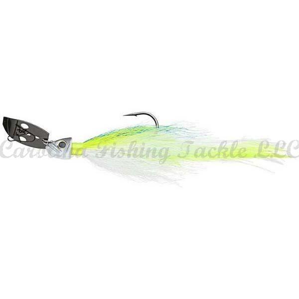 Picasso Aaron Martens Shock Blade Special FX - Green Pumpkin Tiger Blue / 1/2 oz - Carolina Fishing Tackle LLC
