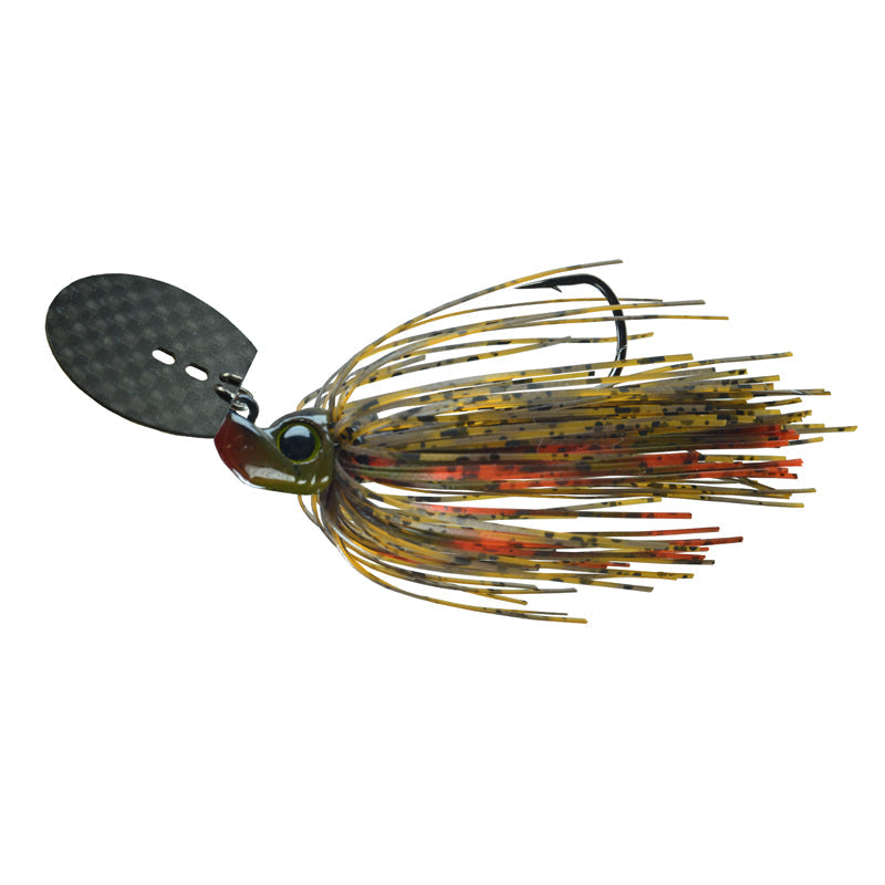 Picasso Lures AMart Carbon Fiber Dredger Blade Pro Vibration Jigs - Bama Bream / 3/8 oz-Black / 3/8 oz-Black/Blue Shower / 3/8 oz-Bluegill / 3/8 oz-Chartreuse White / 3/8 oz-Chartreuse White / 1/2 oz-Coosa Candy / 3/8 oz-Crawdad / 3/8 oz-Electric Green Pumpkin / 3/8 oz-Green Pumpkin Tiger / 3/8 oz - Carolina Fishing Tackle LLC