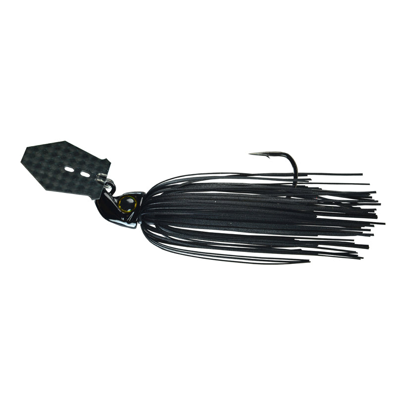 Picasso Lures AMart Carbon Fiber Shock Blade Pro Vibrating Jigs - Black / 1/2 oz-Chartreuse White / 3/8 oz-Chartreuse White / 1/2 oz-Green Pumpkin Tiger / 3/8 oz-White Pearl / 1/2 oz - Carolina Fishing Tackle LLC