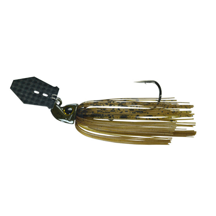 Picasso Lures AMart Carbon Fiber Shock Blade Pro Vibrating Jigs - Black / 1/2 oz-Chartreuse White / 3/8 oz-Chartreuse White / 1/2 oz-Green Pumpkin Tiger / 3/8 oz-White Pearl / 1/2 oz - Carolina Fishing Tackle LLC