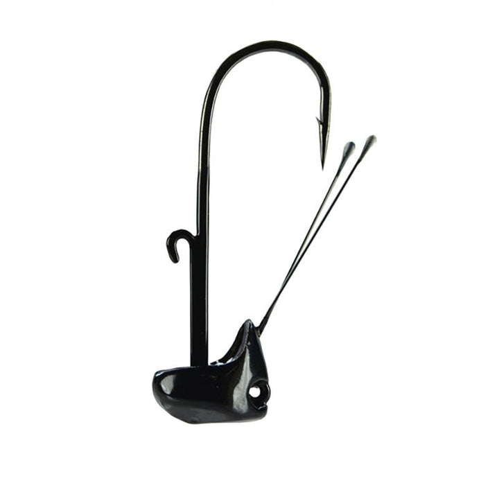 Picasso Lures Aaron Martens Rhino Weedless Neds Heads 3pk - Black / 1/16 oz - 