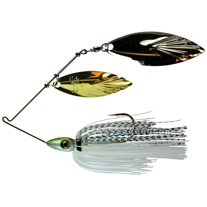 Picasso Lures Hog Snatcher Double Willow Spinnerbaits - Big Sexy / 1/2 oz-Chart White Hologram / 3/8 oz-Gizzard Shad / 3/8 oz-Golden Shiner / 3/8 oz-Golden Shiner / 1/2 oz-Sunfish / 3/8 oz-White Shad / 3/8 oz-White Shad / 1/2 oz - Carolina Fishing Tackle LLC