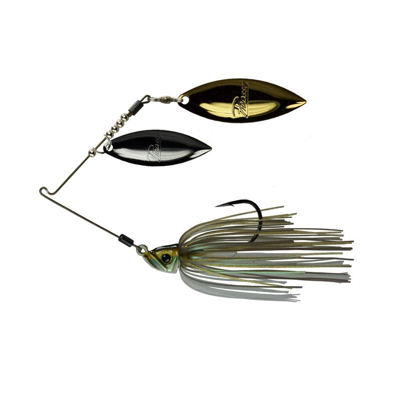 Picasso Lures Inviz-Wire Pro (DW) Spinnerbaits - Big Sexy / 3/8 oz-Big Sexy / 1/2 oz-Blue Glimmer Shad / 1/2 oz-Bluegill / 3/8 oz-Bluegill / 1/2 oz-Chartreuse Gizzard Shad / 3/8 oz-Chartreuse Gizzard Shad / 1/2 oz-Chartreuse White Crystal / 3/8 oz-Chartreuse White Crystal / 1/2 oz-Pearl White / 3/8 oz - Carolina Fishing Tackle LLC
