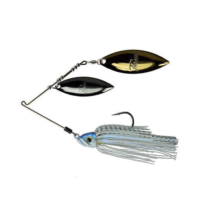Picasso Lures Inviz-Wire Pro (DW) Spinnerbaits - Big Sexy / 3/8 oz-Big Sexy / 1/2 oz-Blue Glimmer Shad / 1/2 oz-Bluegill / 3/8 oz-Bluegill / 1/2 oz-Chartreuse Gizzard Shad / 3/8 oz-Chartreuse Gizzard Shad / 1/2 oz-Chartreuse White Crystal / 3/8 oz-Chartreuse White Crystal / 1/2 oz-Pearl White / 3/8 oz - Carolina Fishing Tackle LLC