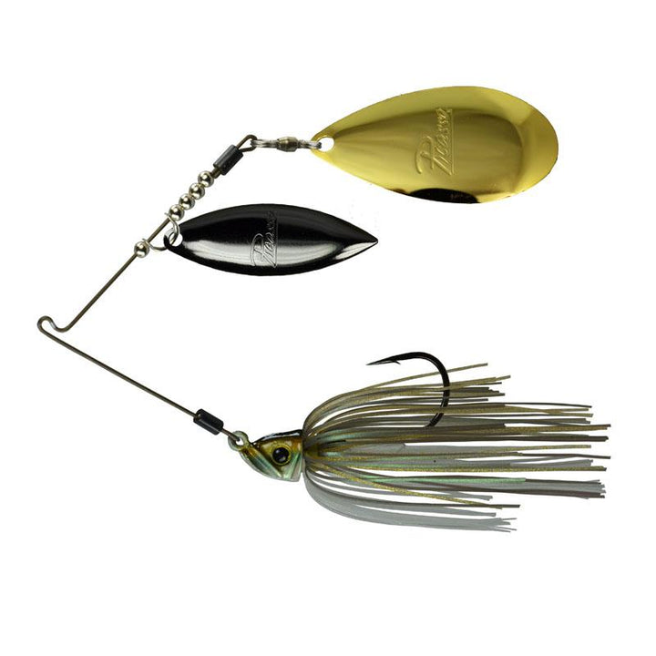Picasso Lures Inviz-Wire Pro Willow Indiana Spinnerbaits - Bling Shad / 3/8 oz-Tennessee Shad / 3/8 oz-White Pearl / 3/8 oz-White Pearl / 1/2 oz - Carolina Fishing Tackle LLC