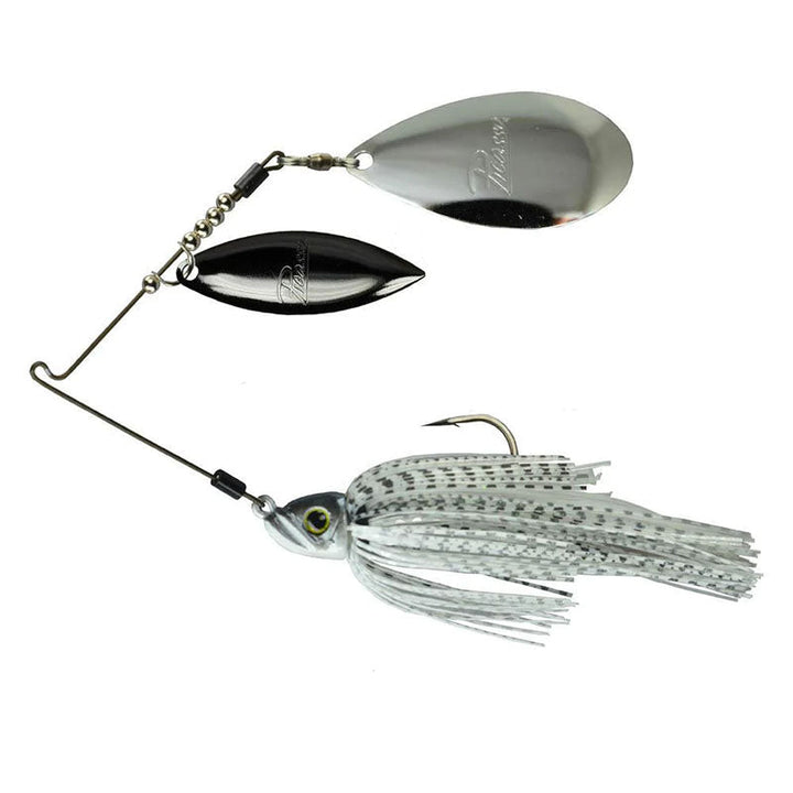 Picasso Lures Inviz-Wire Pro Willow Indiana Spinnerbaits - Bling Shad / 3/8 oz-Tennessee Shad / 3/8 oz-White Pearl / 3/8 oz-White Pearl / 1/2 oz - Carolina Fishing Tackle LLC