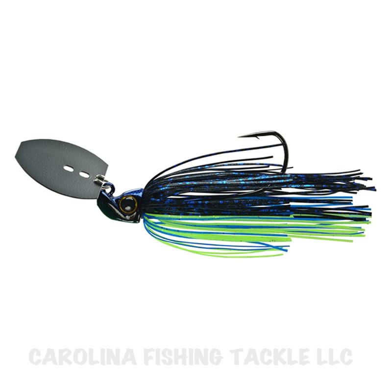 Picasso Shock Blade Pro Aaron Martens Series - Bluegill/Black Blade / 1/2 oz-Black/Black Blade / 3/8 oz-Black/Black Blade / 1/2 oz-Blue Glimmer/Nickel Blade / 1/2 oz-Black Blue/Black Blade / 1/2 oz-Black Blue Chart/Black Blade / 3/8 oz-Black Blue Chart/Black Blade / 1/2 oz-Chartreuse White/Nickel Blade / 3/8 oz-Chartreuse White/Nickel Blade / 1/2 oz-Dark Red Craw/Black Blade / 3/8 oz - Carolina Fishing Tackle LLC