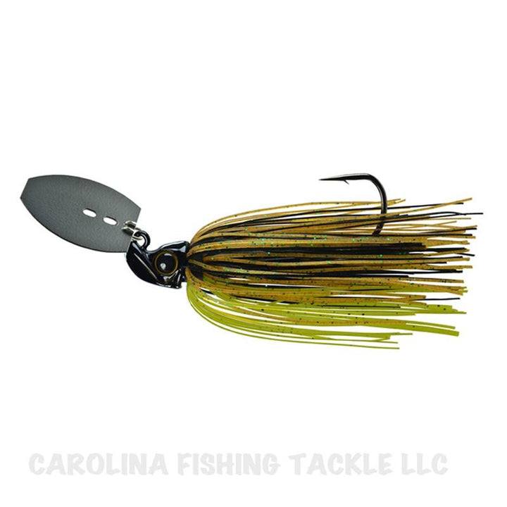 Picasso Shock Blade Pro Aaron Martens Series - Bluegill/Black Blade / 1/2 oz-Black/Black Blade / 3/8 oz-Black/Black Blade / 1/2 oz-Blue Glimmer/Nickel Blade / 1/2 oz-Black Blue/Black Blade / 1/2 oz-Black Blue Chart/Black Blade / 3/8 oz-Black Blue Chart/Black Blade / 1/2 oz-Chartreuse White/Nickel Blade / 3/8 oz-Chartreuse White/Nickel Blade / 1/2 oz-Dark Red Craw/Black Blade / 3/8 oz - Carolina Fishing Tackle LLC