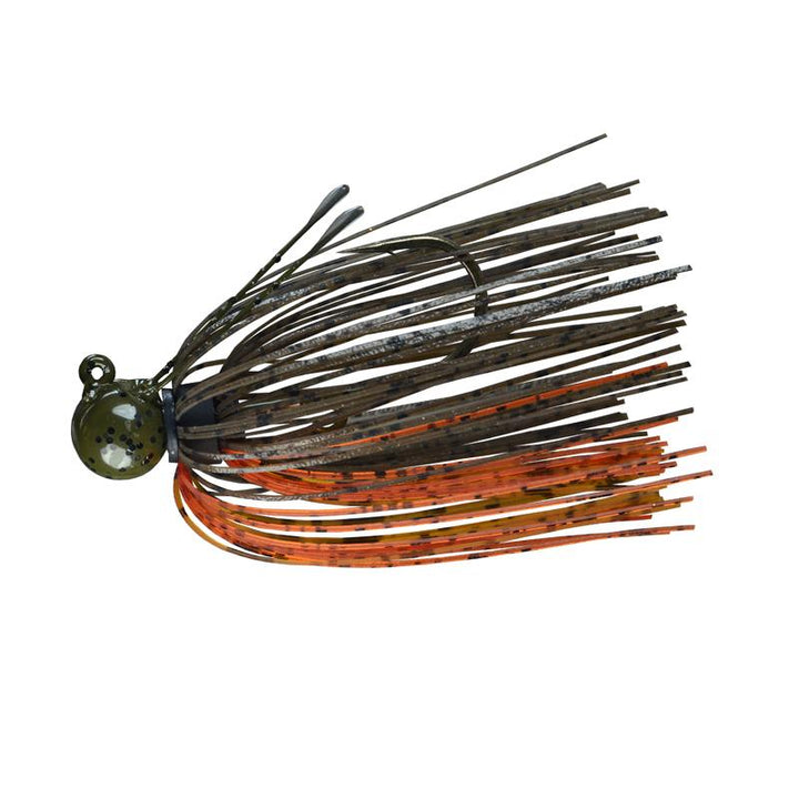 Picasso Tungsten Little Spotty Finesse Jig - Black Blue / 3/16 oz-Black Blue / 1/4 oz-Black Blue / 3/8 oz-Bluegill / 3/16 oz-Bluegill / 1/4 oz-Bluegill / 3/8 oz-Green Pumpkin Amber Red / 3/16 oz-Green Pumpkin Orange Tiger / 3/16 oz-Green Pumpkin Orange Tiger / 1/4 oz-Green Pumpkin Tiger / 3/16 oz - Carolina Fishing Tackle LLC