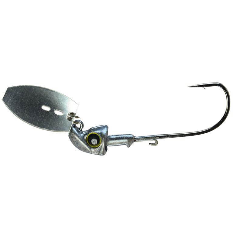 Picasso Undressed Shock Blade Pro - Blue Glimmer/Nickel Blade / 3/8 oz-Blue Glimmer/Nickel Blade / 1/2 oz-Gizzard Shad/Nickel Blade / 1/2 oz-Holographic Shad/Nickel Blade / 1/2 oz - Carolina Fishing Tackle LLC