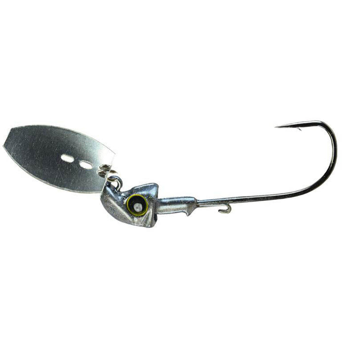 Picasso Undressed Shock Blade Pro - Blue Glimmer/Nickel Blade / 3/8 oz-Blue Glimmer/Nickel Blade / 1/2 oz-Gizzard Shad/Nickel Blade / 1/2 oz-Holographic Shad/Nickel Blade / 1/2 oz - Carolina Fishing Tackle LLC