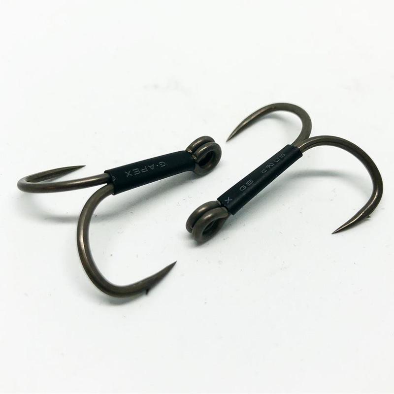 RYUGI Hooks Pierce TWIN Brutal - #6-6pk-#4-6pk-#3-5pk-#2-5pk-#1/0-4pk - Carolina Fishing Tackle LLC