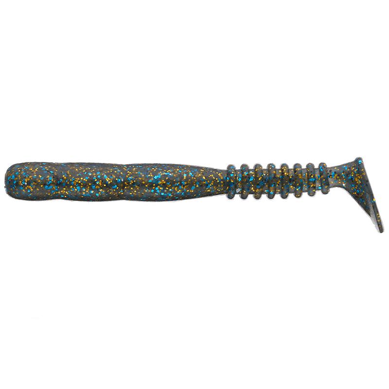 Reins Fishing 3.25" Fat Rockvibe Shad Swimbait 6pk - #006 Blue Gill-#008 Ghost Pro Blue-#022 Black Blue Flake-#051 Smoky Madness SP-#B12 Natural Pro Blue - Carolina Fishing Tackle LLC