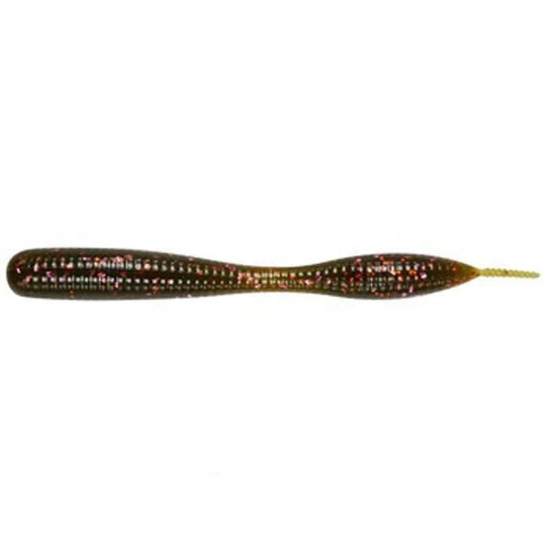 Reins Fishing 3.25” RND Fat Worm 10pk - #002 Green Pumpkin-#006 Blue Gill-#013 Bait Fish-#063 Spring Gill-#081 Mueller’s Madness 2/Smoky Madness 2-#420 Kito Kito Shad-#A07 Morning Dawn-#B72 Margarita Mutilator - Carolina Fishing Tackle LLC