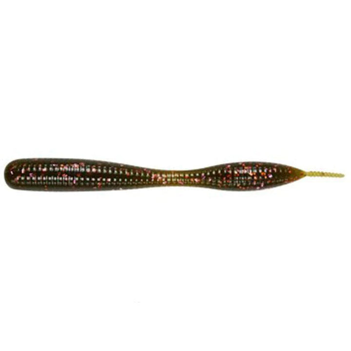 Reins Fishing 3.25” RND Fat Worm 10pk - #002 Green Pumpkin-#006 Blue Gill-#013 Bait Fish-#063 Spring Gill-#081 Mueller’s Madness 2/Smoky Madness 2-#420 Kito Kito Shad-#A07 Morning Dawn-#B72 Margarita Mutilator - Carolina Fishing Tackle LLC