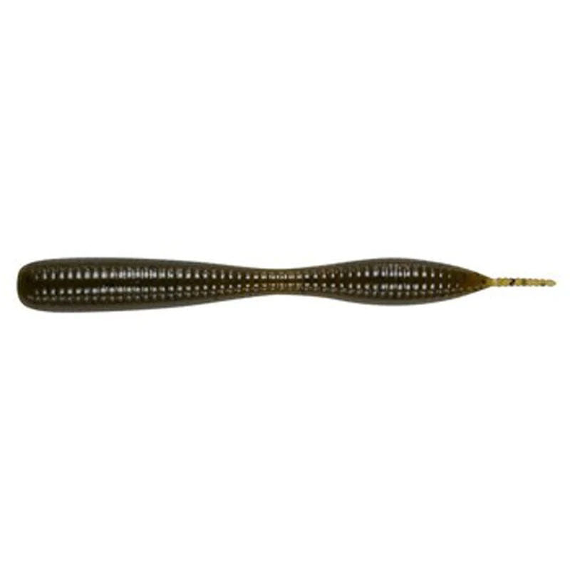 Reins Fishing 3.25” RND Fat Worm 10pk - #002 Green Pumpkin-#006 Blue Gill-#013 Bait Fish-#063 Spring Gill-#081 Mueller’s Madness 2/Smoky Madness 2-#420 Kito Kito Shad-#A07 Morning Dawn-#B72 Margarita Mutilator - Carolina Fishing Tackle LLC