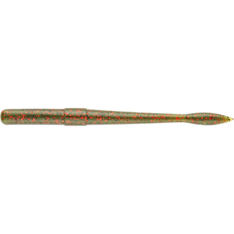 Reins Fishing 4.5” Swamp Mover Worm 7pk - #001 Watermelon Seed-#002 Green Pumpkin-#005 Green Pumpkin Blue Flake-#006 Blue Gill-#009 Green Pumpkin Allstar-#025 Watermelon Red - Carolina Fishing Tackle LLC