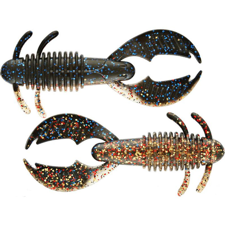 Reins Fishing 4” Ax Craw Creature Bait 6pk - 