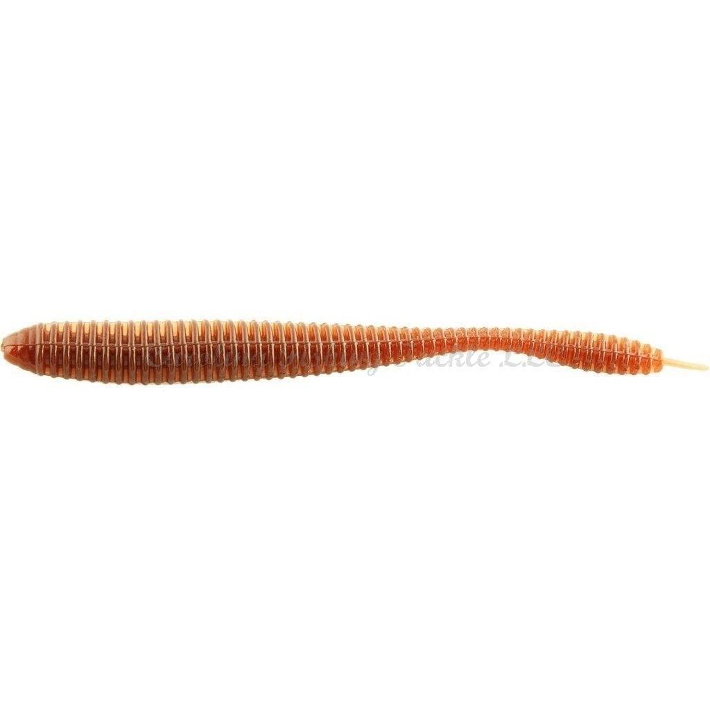 Reins Fishing Bubbling Shaker Worms - #001 Watermelon Seed / 4 in-#001 Watermelon Seed / 5 in-#002 Green Pumpkin / 5 in-#002 Green Pumpkin / 7 in-#003 Moebi / 4 in-#003 Moebi / 5 in-#004 Scuppernong / 4 in-#004 Scuppernong / 5 in-#006 Blue Gill / 4 in-#009 Green Pumpkin All Star / 4 in - Carolina Fishing Tackle LLC