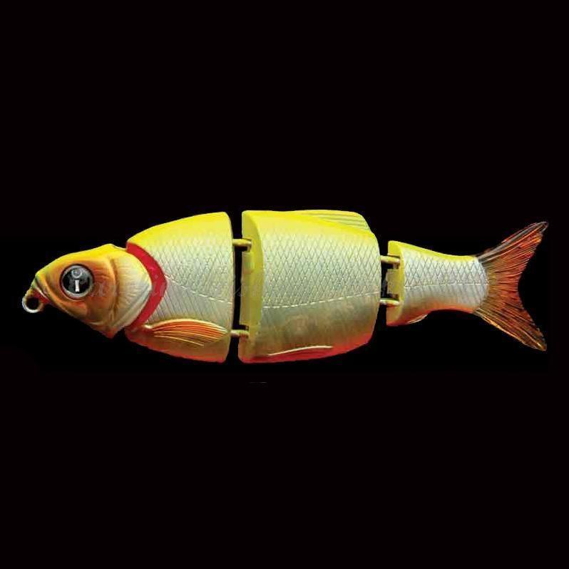 Izumi Shad Alive Swimbaits - #04 Orange Belly Chart / 105 / Floating-#04 Orange Belly Chart (Saltwater) / 120 / Floating-#04 Orange Belly Chart / 120 / Slow Sinking-#12 Mat Red Tiger / 120 / Slow Sinking-#08 Natural Ghost (Saltwater) / 120 / Floating - Carolina Fishing Tackle LLC