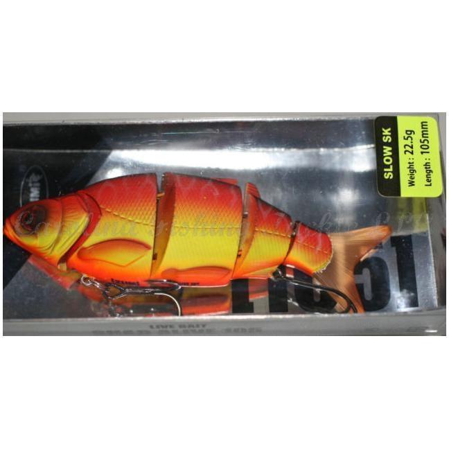 Izumi Shad Alive Swimbaits - #04 Orange Belly Chart / 105 / Floating-#04 Orange Belly Chart (Saltwater) / 120 / Floating-#04 Orange Belly Chart / 120 / Slow Sinking-#12 Mat Red Tiger / 120 / Slow Sinking-#08 Natural Ghost (Saltwater) / 120 / Floating - Carolina Fishing Tackle LLC