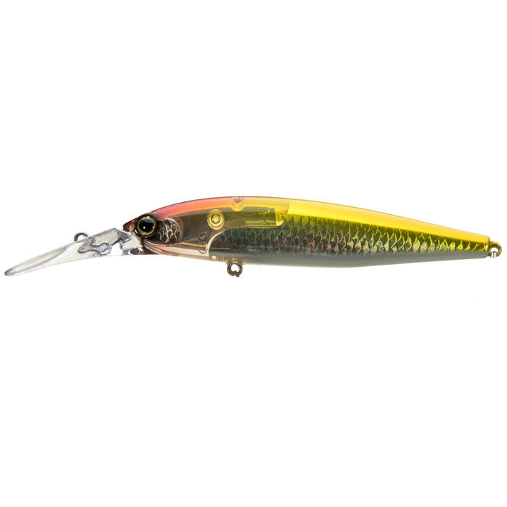 Shimano World Diver WD-99SP FlashBoost Jerkbait - Black Gold-Black SV-Blue SV-Chart Head-Chart SV-Clown-Ghost AYU-Pink Smelt-Pro Blue-Salangidae - Carolina Fishing Tackle LLC