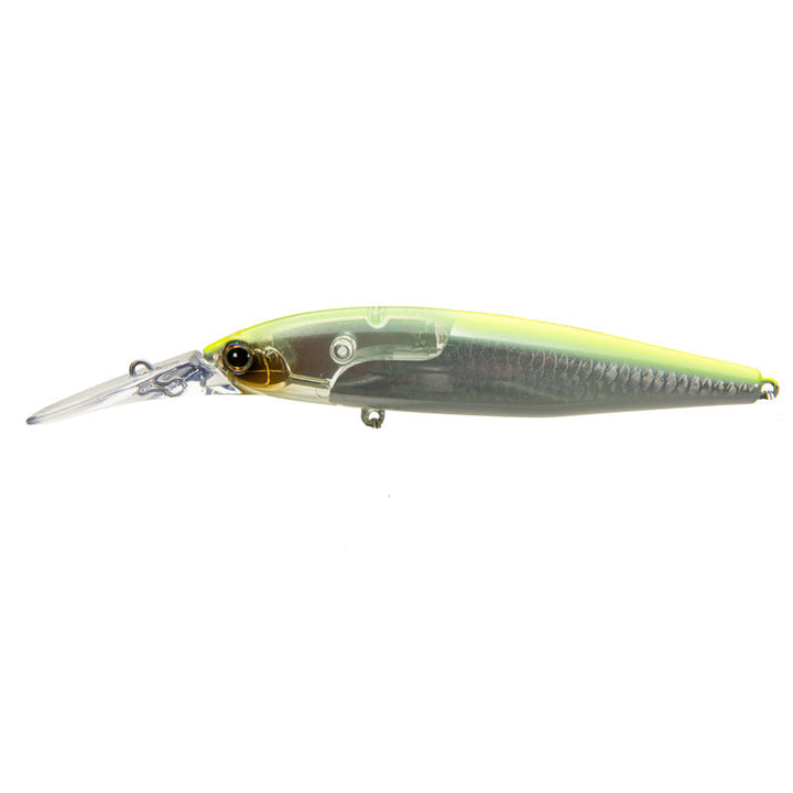 Shimano World Diver WD-99SP FlashBoost Jerkbait - Black Gold-Black SV-Blue SV-Chart Head-Chart SV-Clown-Ghost AYU-Pink Smelt-Pro Blue-Salangidae - Carolina Fishing Tackle LLC