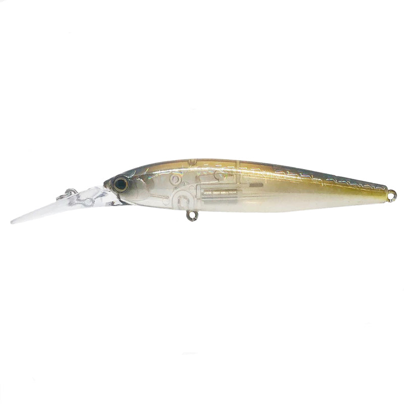 Shimano World Diver WD-99SP FlashBoost Jerkbait - Black Gold-Black SV-Blue SV-Chart Head-Chart SV-Clown-Ghost AYU-Pink Smelt-Pro Blue-Salangidae - Carolina Fishing Tackle LLC