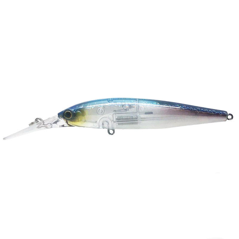 Shimano World Diver WD-99SP FlashBoost Jerkbait - Black Gold-Black SV-Blue SV-Chart Head-Chart SV-Clown-Ghost AYU-Pink Smelt-Pro Blue-Salangidae - Carolina Fishing Tackle LLC