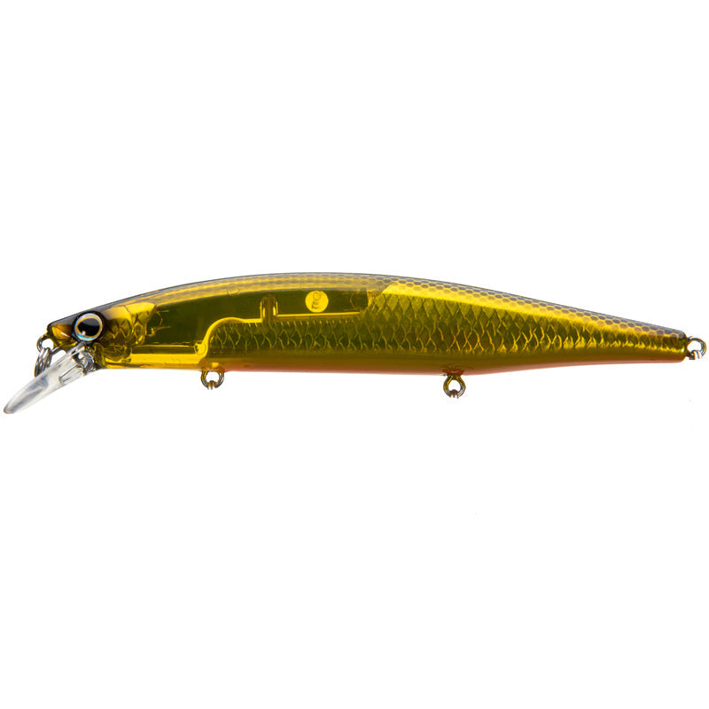 Shimano World Minnow WM-115SP FlashBoost Jerkbait - Black Gold-Black SV-Blue SV-Chart Head-Chart SV-Clown-Pink Smelt-Salangidae-Ghost Ayu - Carolina Fishing Tackle LLC