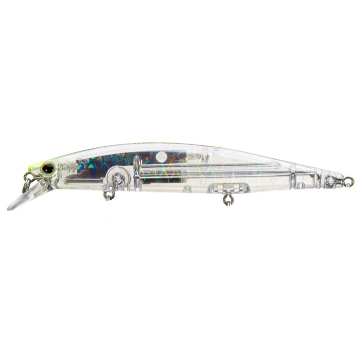 Shimano World Minnow WM-115SP FlashBoost Jerkbait - Black Gold-Black SV-Blue SV-Chart Head-Chart SV-Clown-Pink Smelt-Salangidae-Ghost Ayu - Carolina Fishing Tackle LLC