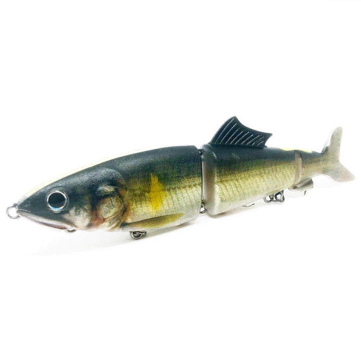Kasumi Design AYU ACLONE 180 Slow Sinking Swimbait - #KDW02 Tiger Trout-#KDW06 Clear Chartreuse-#KDW10 Blueback Chartreuse-#KDW11 Rainbow Shiner-#KDW12 Carp-#KDW13 Ochi Ayu-#KDW16 Amago (Brown Trout)-#KDW20 Ichiki Black-#BU102 Natural Hasu-#BU103 Natural Bait - Carolina Fishing Tackle LLC