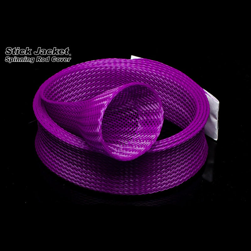 Stick Jacket (Spinning) - Grape/Purple-Yellow - Carolina Fishing Tackle LLC