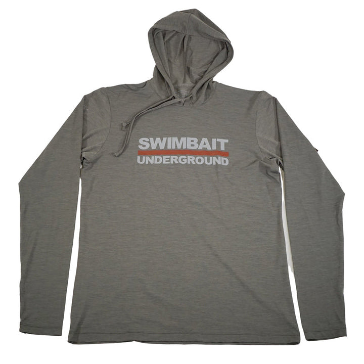 Swimbait Underground EQ Tech Hoodie Olive Heather - Small-Medium-2X-Large - Carolina Fishing Tackle LLC