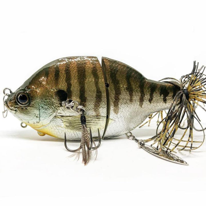 TH Tackle Papa Zoe Jointed Swimbaits - #01 Bull Bluegill - Carolina Fishing Tackle LLC